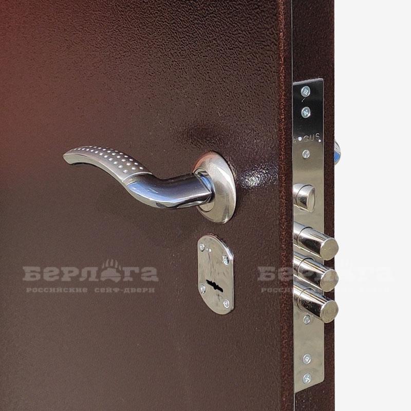 Сейф-дверь Оптима Лайн бетон горизонт